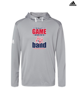 Pittston Area HS Marching Band What Game - Mens Adidas Hoodie
