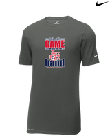 Pittston Area HS Marching Band What Game - Mens Nike Cotton Poly Tee