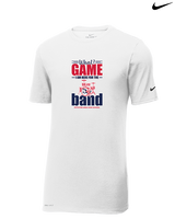 Pittston Area HS Marching Band What Game - Mens Nike Cotton Poly Tee