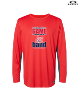 Pittston Area HS Marching Band What Game - Mens Oakley Longsleeve