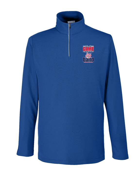 Pittston Area HS Marching Band What Game - Mens Quarter Zip