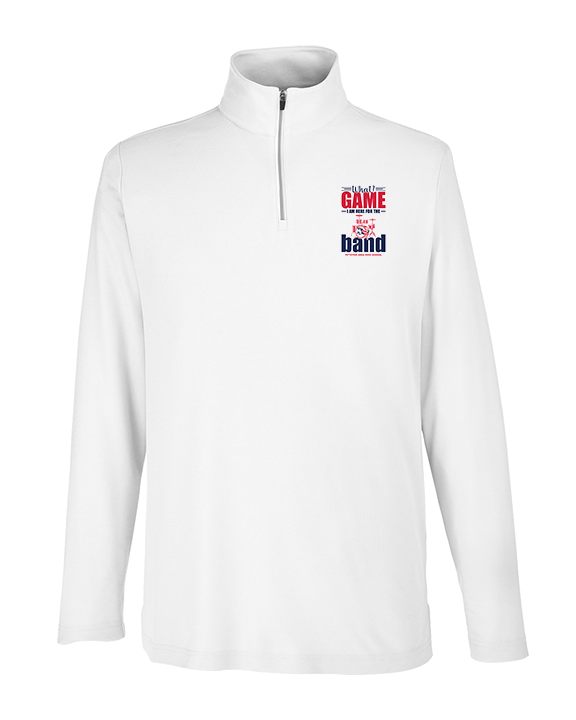 Pittston Area HS Marching Band What Game - Mens Quarter Zip