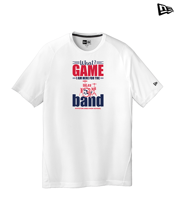 Pittston Area HS Marching Band What Game - New Era Performance Shirt