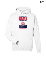 Pittston Area HS Marching Band What Game - Nike Club Fleece Hoodie