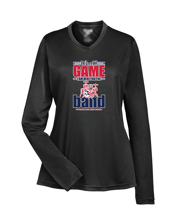 Pittston Area HS Marching Band What Game - Womens Performance Longsleeve