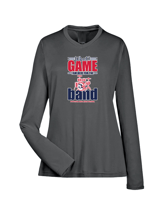 Pittston Area HS Marching Band What Game - Womens Performance Longsleeve