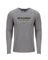 Port of Los Angeles Buccaneers Football Design - Tri-Blend Long Sleeve