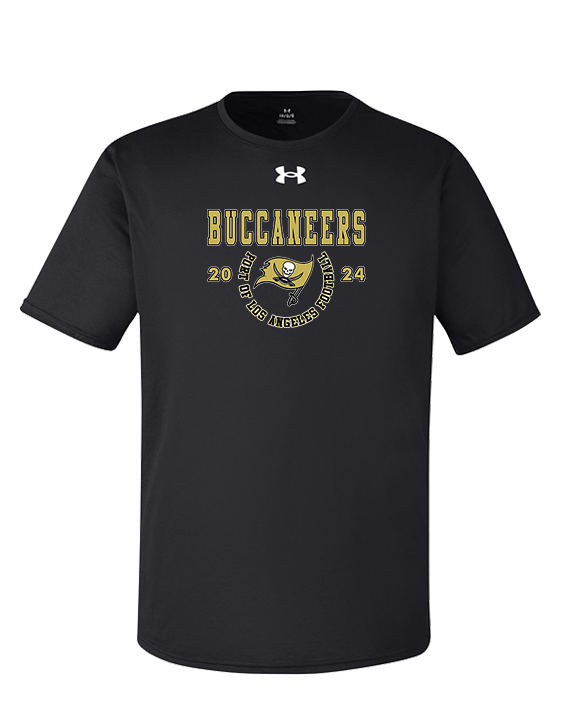 Port of Los Angeles Buccaneers Football Swoop - Under Armour Mens Team Tech T-Shirt