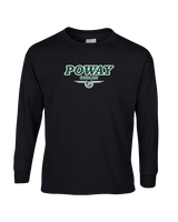 Poway HS Girls Basketball Design v2 - Cotton Longsleeve
