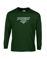 Poway HS Girls Basketball Design v2 - Cotton Longsleeve