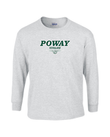 Poway HS Girls Basketball Design v2 - Cotton Longsleeve