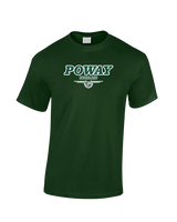 Poway HS Girls Basketball Design v2 - Cotton T-Shirt