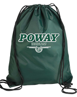 Poway HS Girls Basketball Design v2 - Drawstring Bag