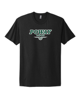 Poway HS Girls Basketball Design v2 - Mens Select Cotton T-Shirt