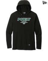 Poway HS Girls Basketball Design v2 - New Era Tri-Blend Hoodie