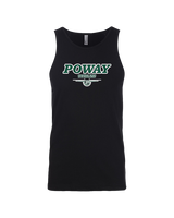 Poway HS Girls Basketball Design v2 - Tank Top