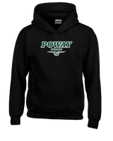 Poway HS Girls Basketball Design v2 - Unisex Hoodie