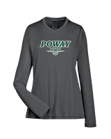 Poway HS Girls Basketball Design v2 - Womens Performance Longsleeve