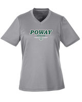 Poway HS Girls Basketball Design v2 - Womens Performance Shirt