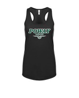 Poway HS Girls Basketball Design v2 - Womens Tank Top