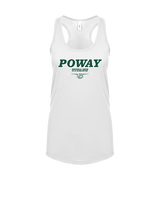 Poway HS Girls Basketball Design v2 - Womens Tank Top