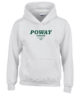Poway HS Girls Basketball Design v2 - Youth Hoodie
