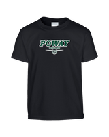 Poway HS Girls Basketball Design v2 - Youth Shirt