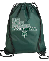 Poway HS Girls Basketball Eat Sleep - Drawstring Bag