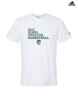 Poway HS Girls Basketball Eat Sleep - Mens Adidas Performance Shirt