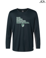 Poway HS Girls Basketball Eat Sleep - Mens Oakley Longsleeve