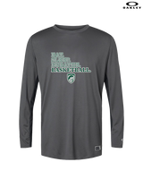Poway HS Girls Basketball Eat Sleep - Mens Oakley Longsleeve