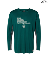 Poway HS Girls Basketball Eat Sleep - Mens Oakley Longsleeve