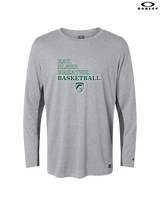 Poway HS Girls Basketball Eat Sleep - Mens Oakley Longsleeve