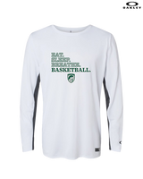 Poway HS Girls Basketball Eat Sleep - Mens Oakley Longsleeve