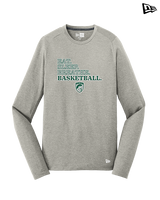 Poway HS Girls Basketball Eat Sleep - New Era Performance Long Sleeve