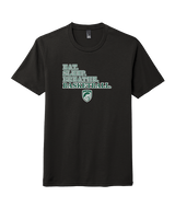 Poway HS Girls Basketball Eat Sleep - Tri-Blend Shirt
