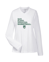 Poway HS Girls Basketball Eat Sleep - Womens Performance Longsleeve