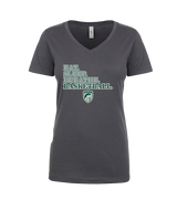 Poway HS Girls Basketball Eat Sleep - Womens Vneck