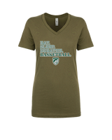 Poway HS Girls Basketball Eat Sleep - Womens Vneck