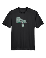 Poway HS Girls Basketball Eat Sleep - Youth Performance Shirt