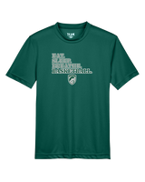 Poway HS Girls Basketball Eat Sleep - Youth Performance Shirt