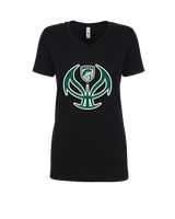 Poway HS Girls Basketball Full Ball - Womens Vneck