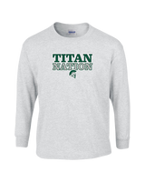 Poway HS Girls Basketball Nation v2 - Cotton Longsleeve