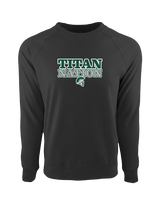 Poway HS Girls Basketball Nation v2 - Crewneck Sweatshirt