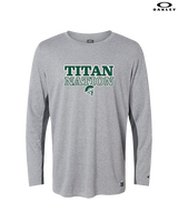 Poway HS Girls Basketball Nation v2 - Mens Oakley Longsleeve