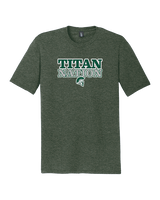 Poway HS Girls Basketball Nation v2 - Tri-Blend Shirt