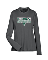 Poway HS Girls Basketball Nation v2 - Womens Performance Longsleeve