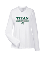 Poway HS Girls Basketball Nation v2 - Womens Performance Longsleeve