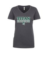 Poway HS Girls Basketball Nation v2 - Womens Vneck