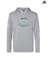 Poway HS Girls Basketball Outline v2 - Mens Adidas Hoodie